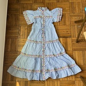 Celia B midi dress, size L NWT